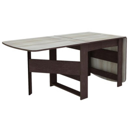 Стол обеденный "Войцех 5" венге/шимо светлый