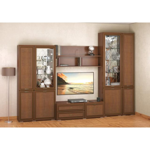 Гостиная «Ливорно» (Комплектация 5) Орех Донской