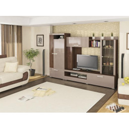 Гостиная «Бостон» Дуб Сантана/Мокко