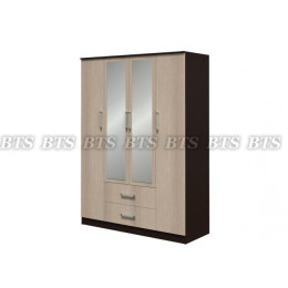 Фиеста шкаф 4-х створчатый (Венге/Лоредо)