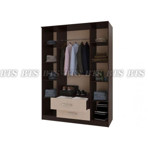 Фиеста шкаф 4-х створчатый (Венге/Лоредо)