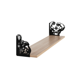 Полка фигурная «Супергерой 1»