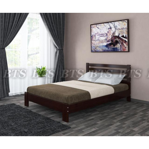 Кровать Матильда 1,4м (Орех темный)