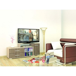 Тумба ТВ «Парус-3» (Дуб сонома / Ясень шимо)