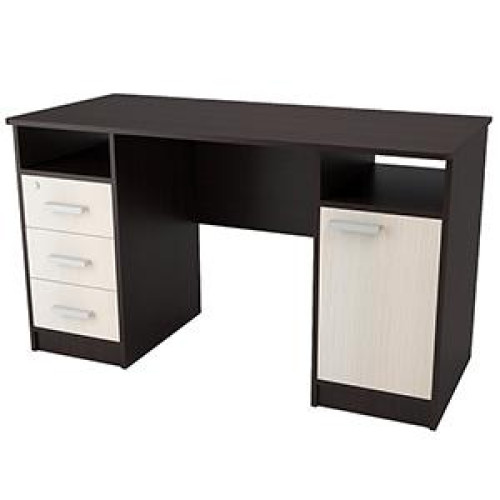 Стол компьютерный «Хит-4» (Венге/Млечный дуб)