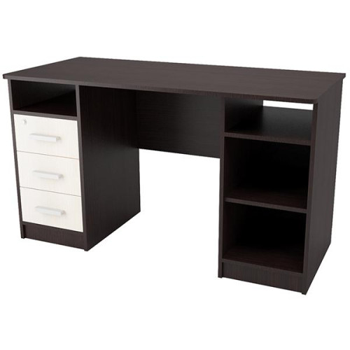 Стол компьютерный «Хит-4» (Венге/Млечный дуб)