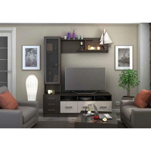 Гостиная «Италия» ЛДСП (Комплектация 3)