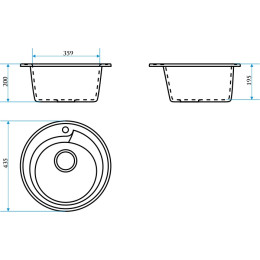 МОЙКА ВРЕЗНАЯ MARRBAXX Венди Z004