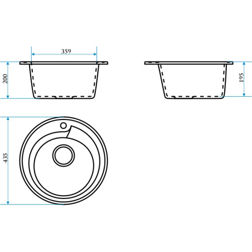 МОЙКА ВРЕЗНАЯ MARRBAXX Венди Z004