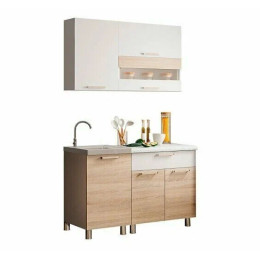 Кухня 1,2м "Айсбери" белый/сонома