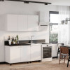 Кухня Куба 1,6 м белый