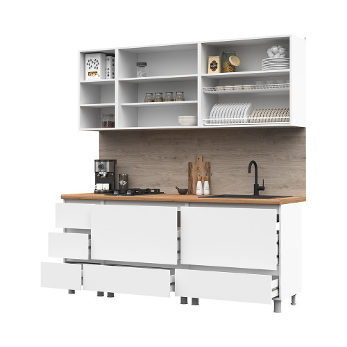 Кухня Хелен 2,0 белый/белый