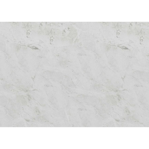 Кухня Альфа 1,8 м холст белый (корпус белый, столешница мрамор лацио)