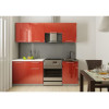 Кухня Олива 2,1м В Гранат металик
