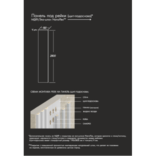 ДЕКОРАТИВНАЯ РЕЙКА