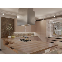 Столешница 4200х600х40 Irish oak 2612/P (1п/5), e3, Slotex