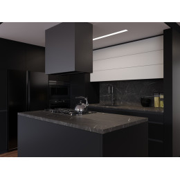 Столешница 3000х600х40 Мрамор серый 5055/A (1п/5), e1, Slotex