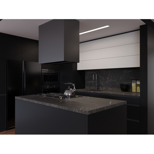 Столешница 3000х600х40 Мрамор серый 5055/A (1п/5), e1, Slotex