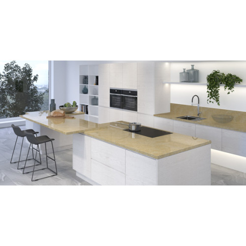 Столешница ЗОЛОТОЙ ГРАНИТ Глянцевая (247Г) 600-3050-38-1U на вл/ст дсп