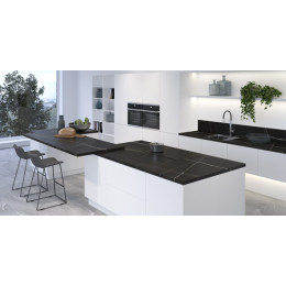 Столешница "ЧЁРНЫЙ ТУНИС" Матовая (063М) 600-3050-26-1R3