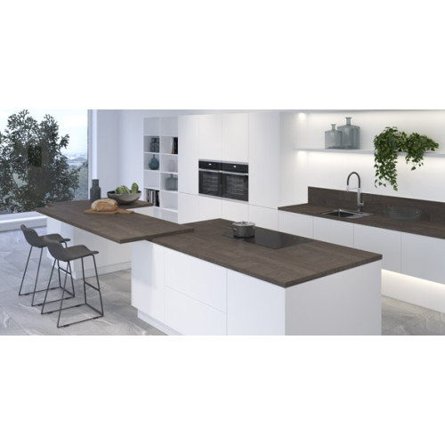 Столешница ШПОН АНТРАЦИТ Матовая (430М) 600-3050-38-1U на вл/ст дсп