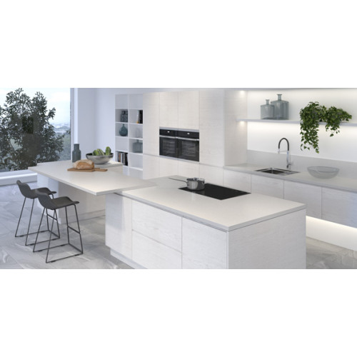 Столешница БРИЛЛИАНТ БЕЛЫЙ КРИСТАЛЛ (400К) 600-3050-38-1U на вл/ст дсп