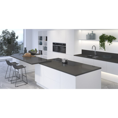 Столешница СЕРЫЙ ГРАФИТ Глянцевая (879Г) 600-3050-38-1U на вл/ст дсп