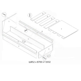 Кровать Бася КР-554