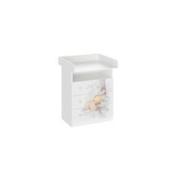 Комод комбинированный со столом пеленальным «Тедди» - СМ-294.04.001