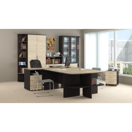 Набор офисной мебели для кабинета руководителя №1 «Успех-2» - ГН-184.001