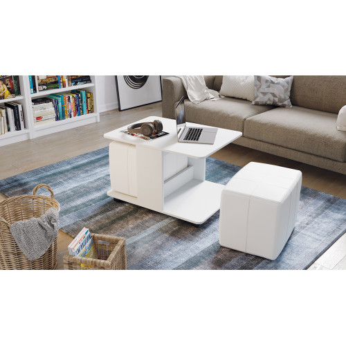 Стол журнальный с пуфиками «Капри»