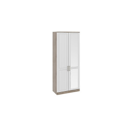 Шкаф для одежды с 1-ой глухой и 1-ой зеркальной дверями «Прованс» - СМ-223.07.025R