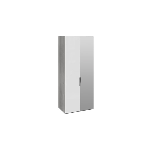 Шкаф для одежды с 1 глухой и 1 зеркальной дверями правый «Эста» - СМ-342.07.005 R