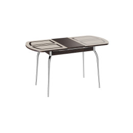 Стол обеденный раздвижной со стеклом «Рио»