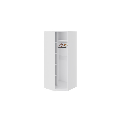 Шкаф угловой с зеркальной дверью «Глосс» - СМ-319.07.312