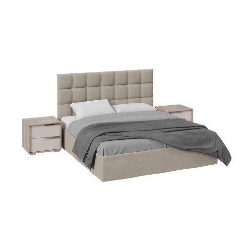 Спальный гарнитур «Эмбер» стандартный без шкафа - ГН-348.000.1