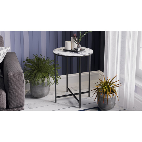 Стол со стеклянной поверхностью ДП 1-03-04 (журнальный) - ДП 1-03-04