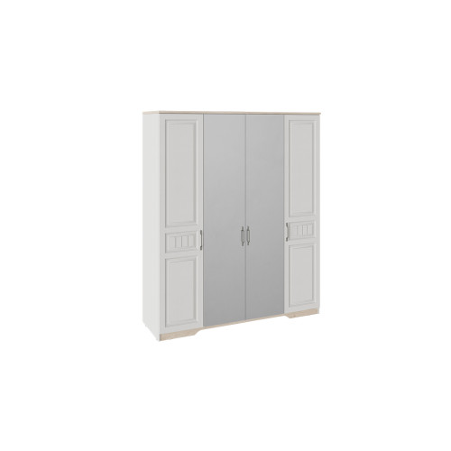 Шкаф для одежды с 2 глухими и 2 зеркальными дверями «Тоскана» - СМ-353.44.002