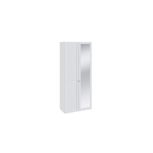 Шкаф для одежды с 1-ой глухой и 1-ой зеркальной «Ривьера» - СМ 241.22.002L