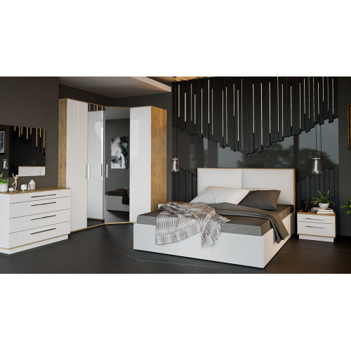 Спальный гарнитур «Квадро» №3 - ГН 281.003