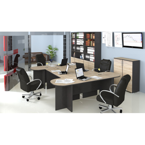 Набор офисной мебели для кабинета руководителя №3 «Успех-2» - ГН-184.003