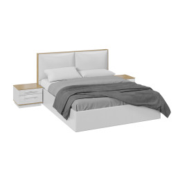 Спальный гарнитур «Квадро» стандартный без шкафа - ГН 281.000.1