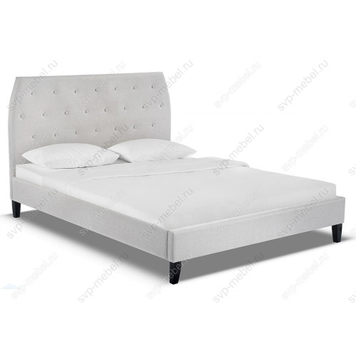 Кровать Poli 160х200 silver