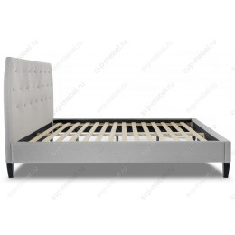 Кровать Poli 160х200 silver