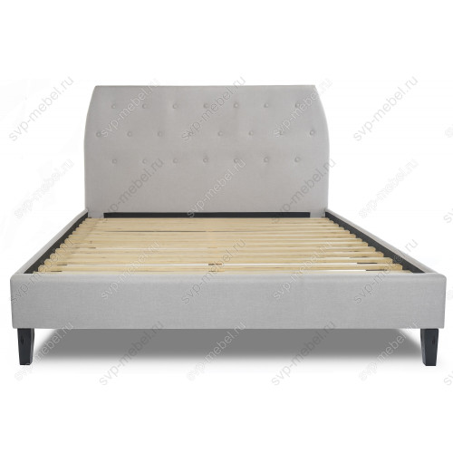 Кровать Poli 160х200 silver