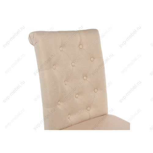 Стул деревянный Amelia white / fabric cream