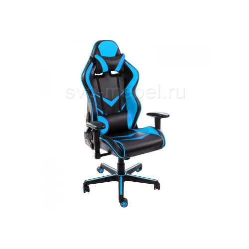 Стул Racer черное / голубое