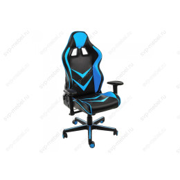 Стул Racer черное / голубое
