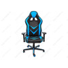 Стул Racer черное / голубое
