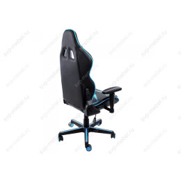 Стул Racer черное / голубое